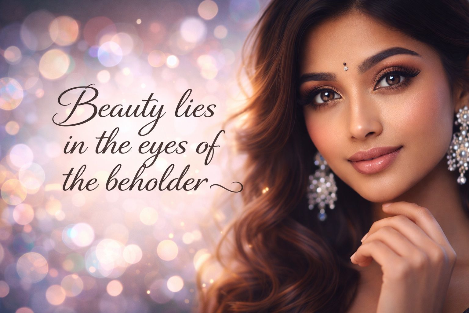 Beauty lies in the eyes of beholder